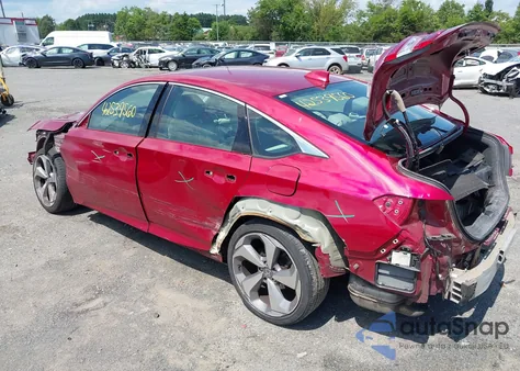 2018 Honda Accord Touring из США, поврежденный, VIN 1HGCV1F92JA011489